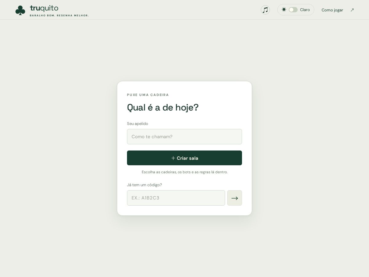 Landing-page snapshot of truquito.online