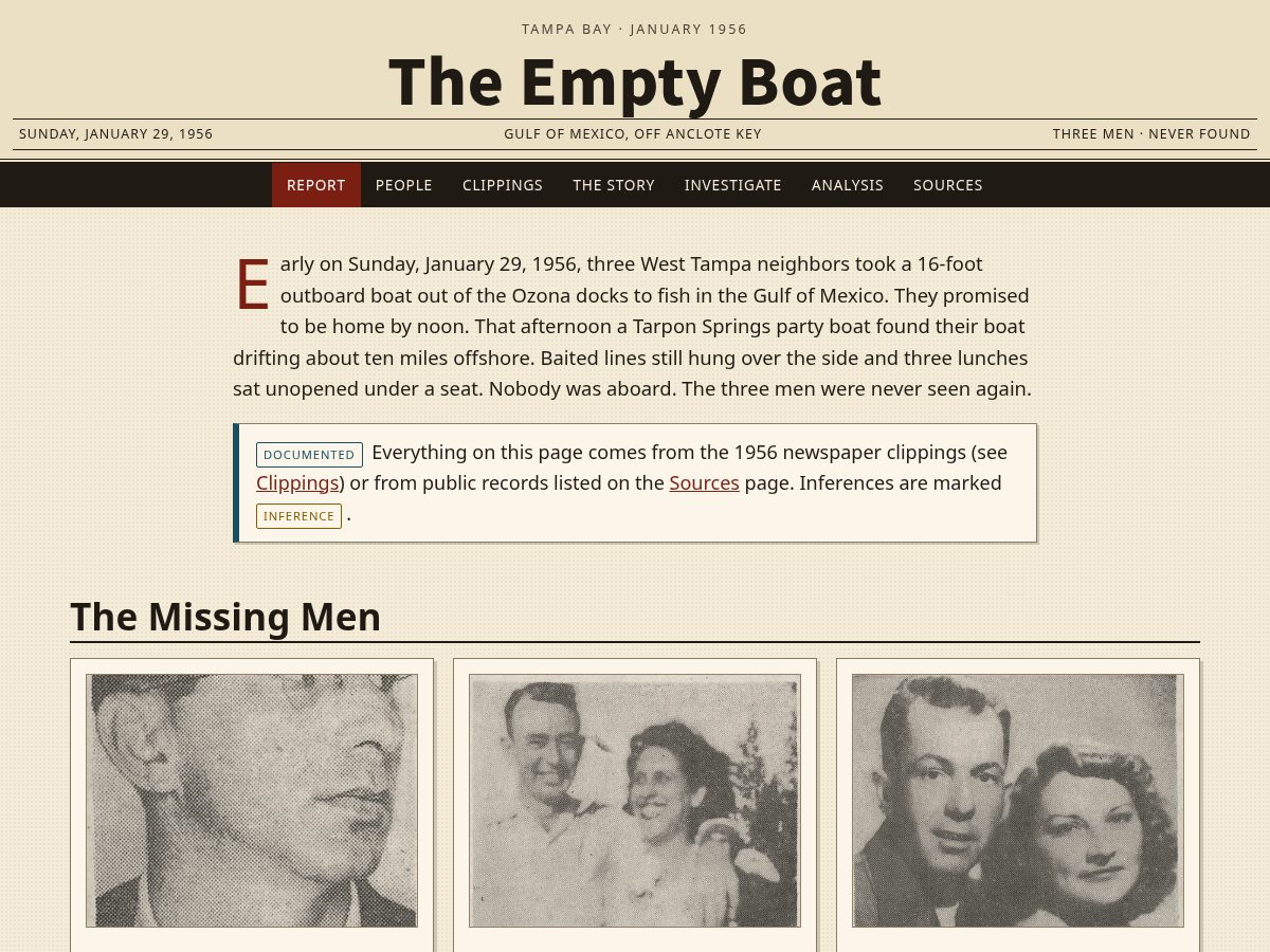 Landing-page snapshot of anclotekeymystery.com