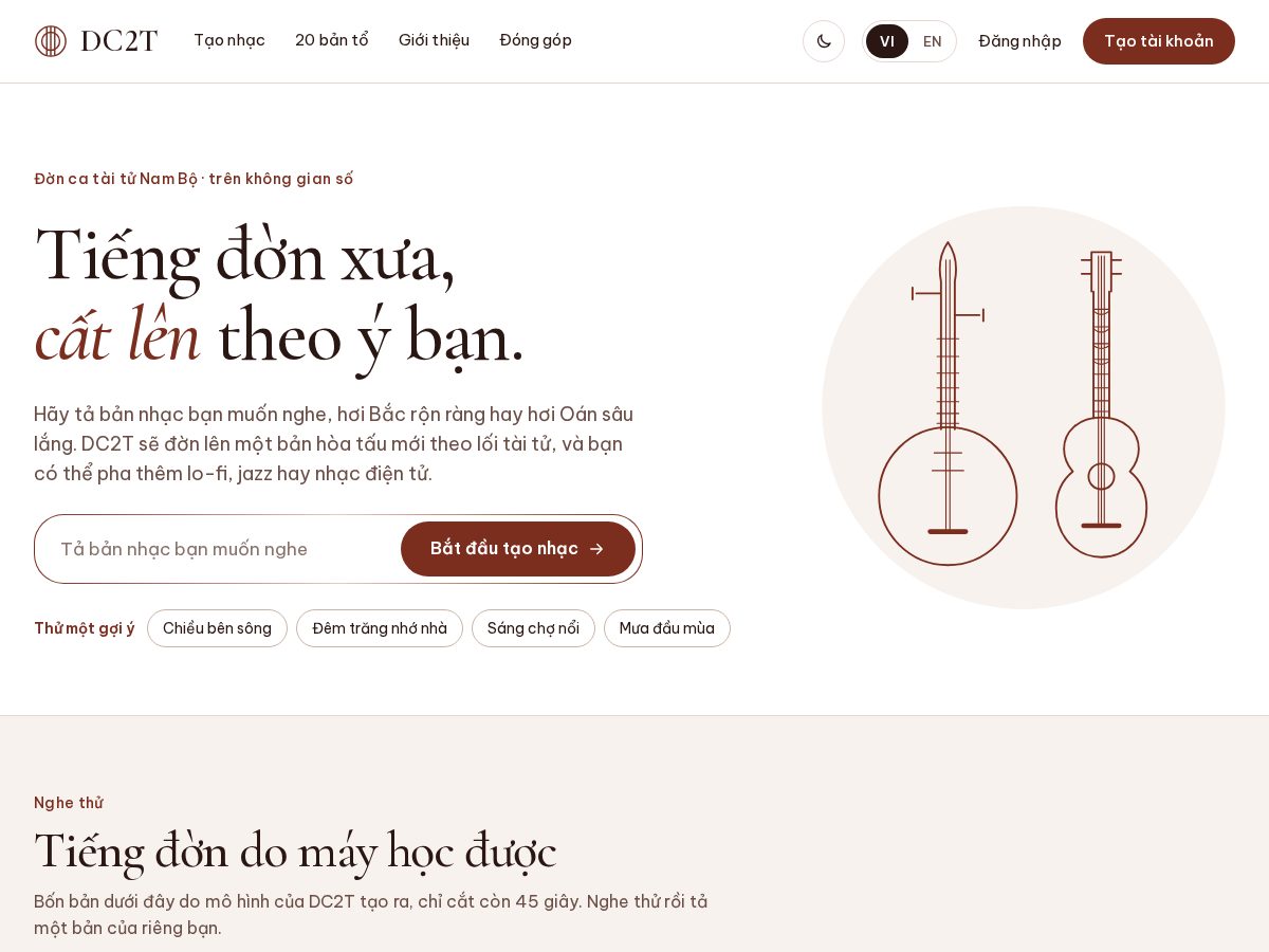 Landing-page snapshot of doncataitu.com