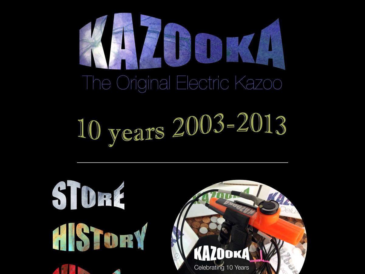 Landing-page snapshot of electrickazoo.com