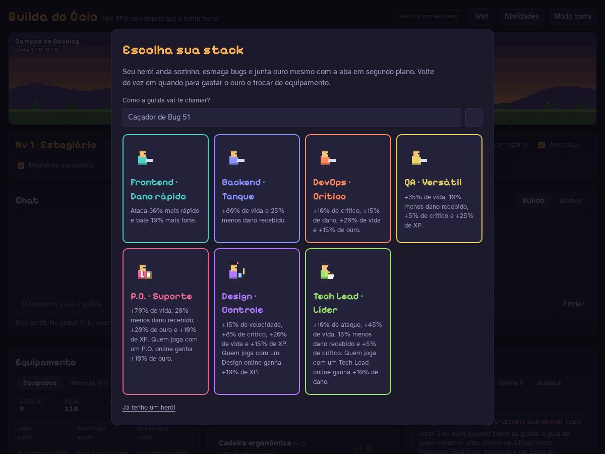 Landing-page snapshot of guildadoocio.com