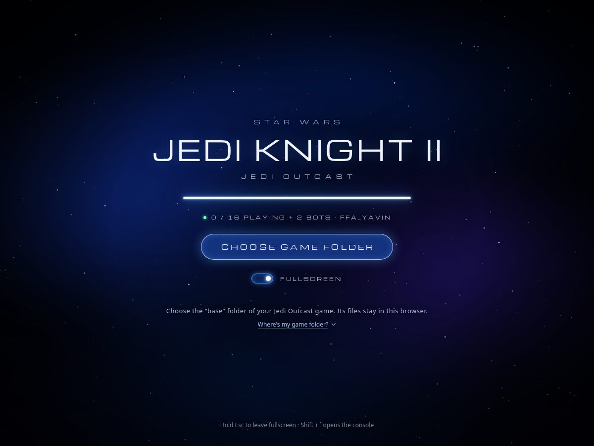 Landing-page snapshot of jk2web.com