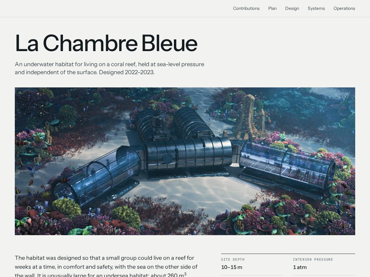Landing-page snapshot of lcb.space