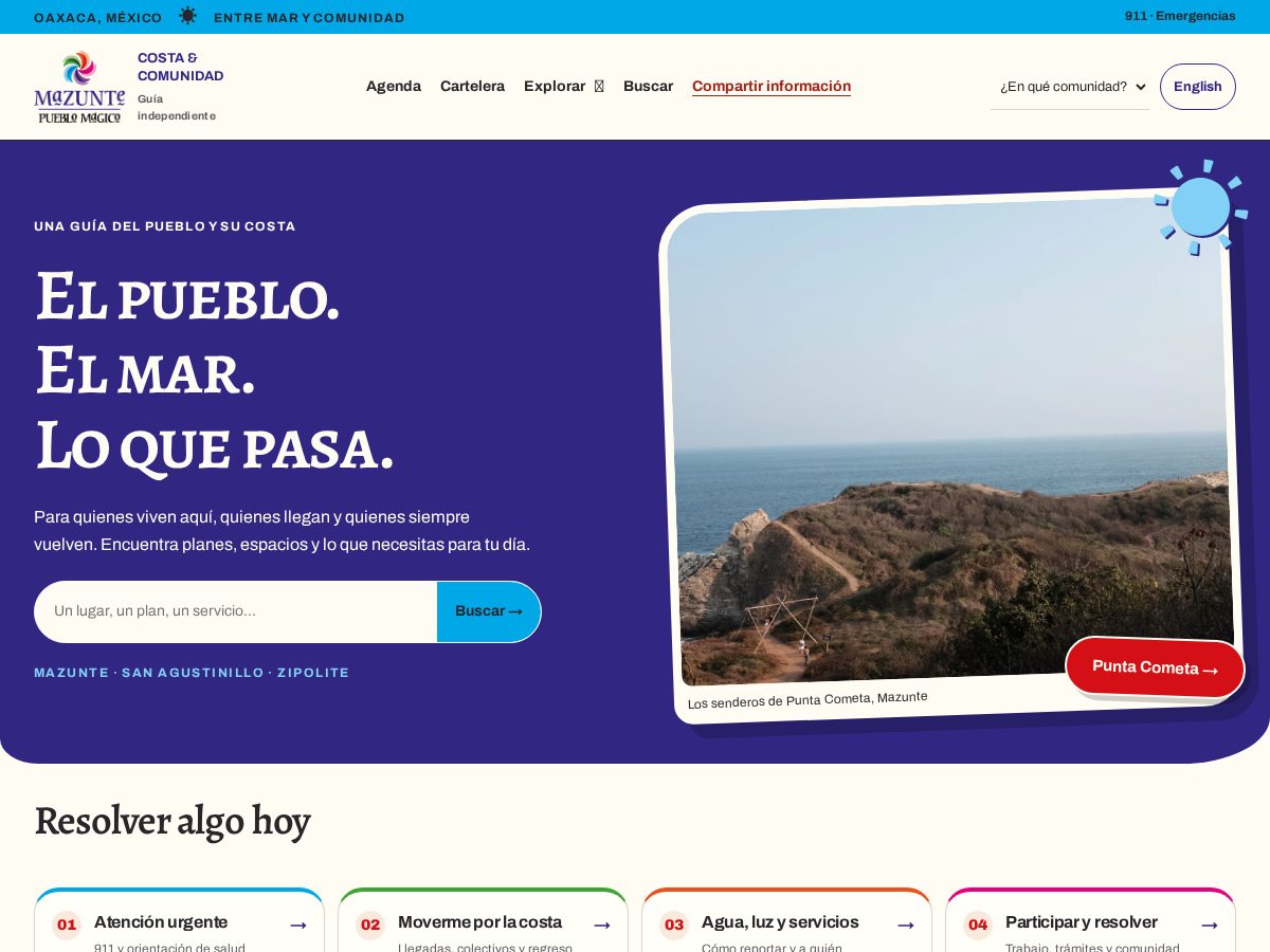 Landing-page snapshot of mazuntenow.com