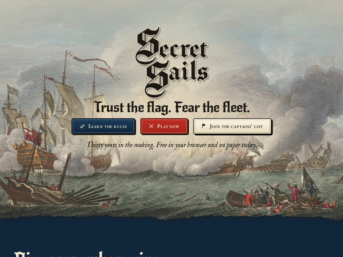 Landing-page snapshot of playfalsecolors.com