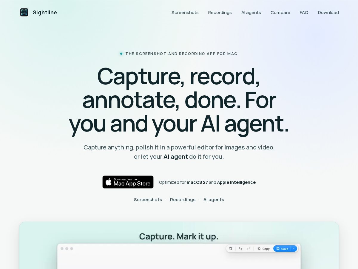 Landing-page snapshot of sightlinemac.com