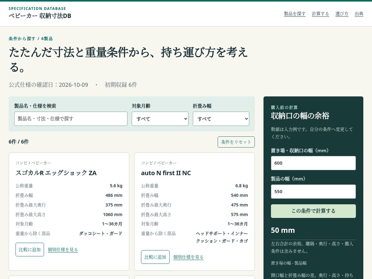 Landing-page snapshot of stroller-fold-db.com