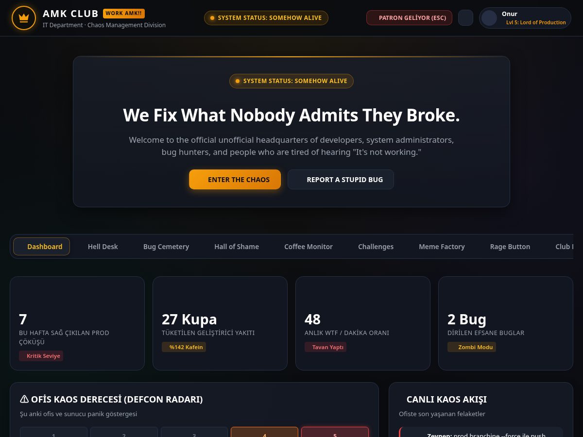 Landing-page snapshot of workamk.com