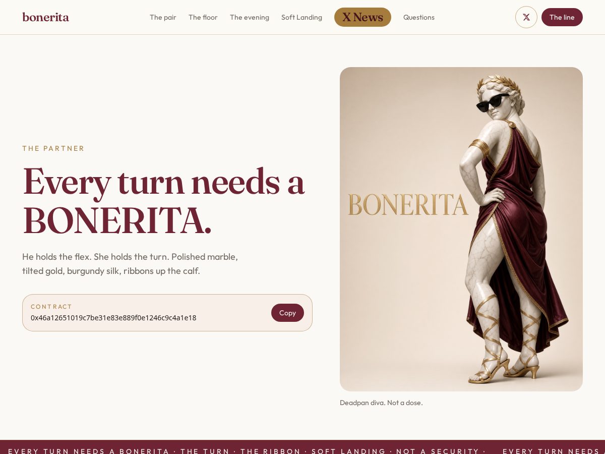 Landing-page snapshot of bonerita.xyz