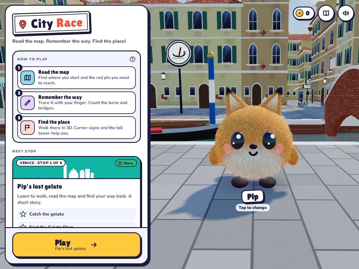 Landing-page snapshot of cityrace.app