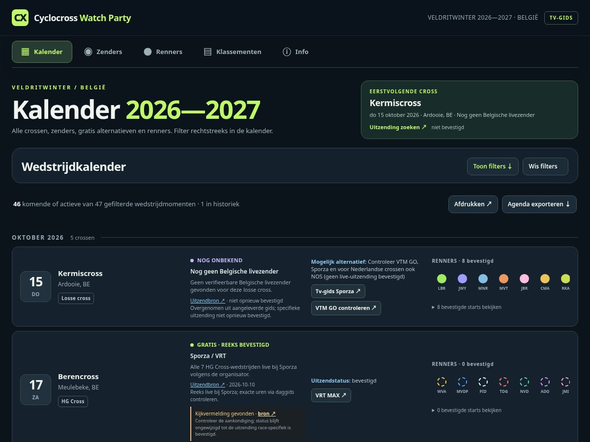 Landing-page snapshot of cxwatch.party
