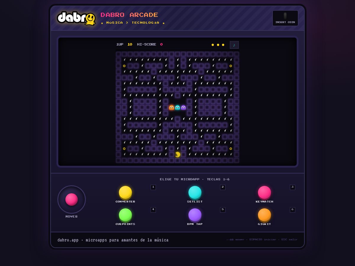 Landing-page snapshot of dabro.app