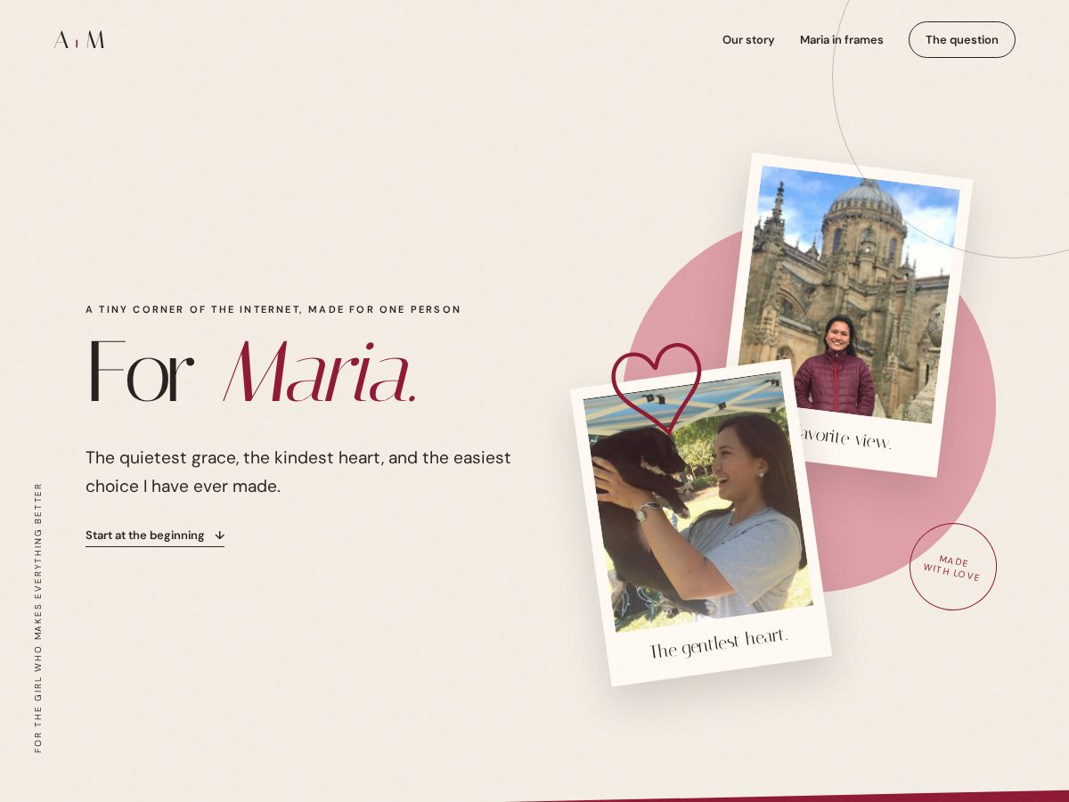 Landing-page snapshot of formaria.online