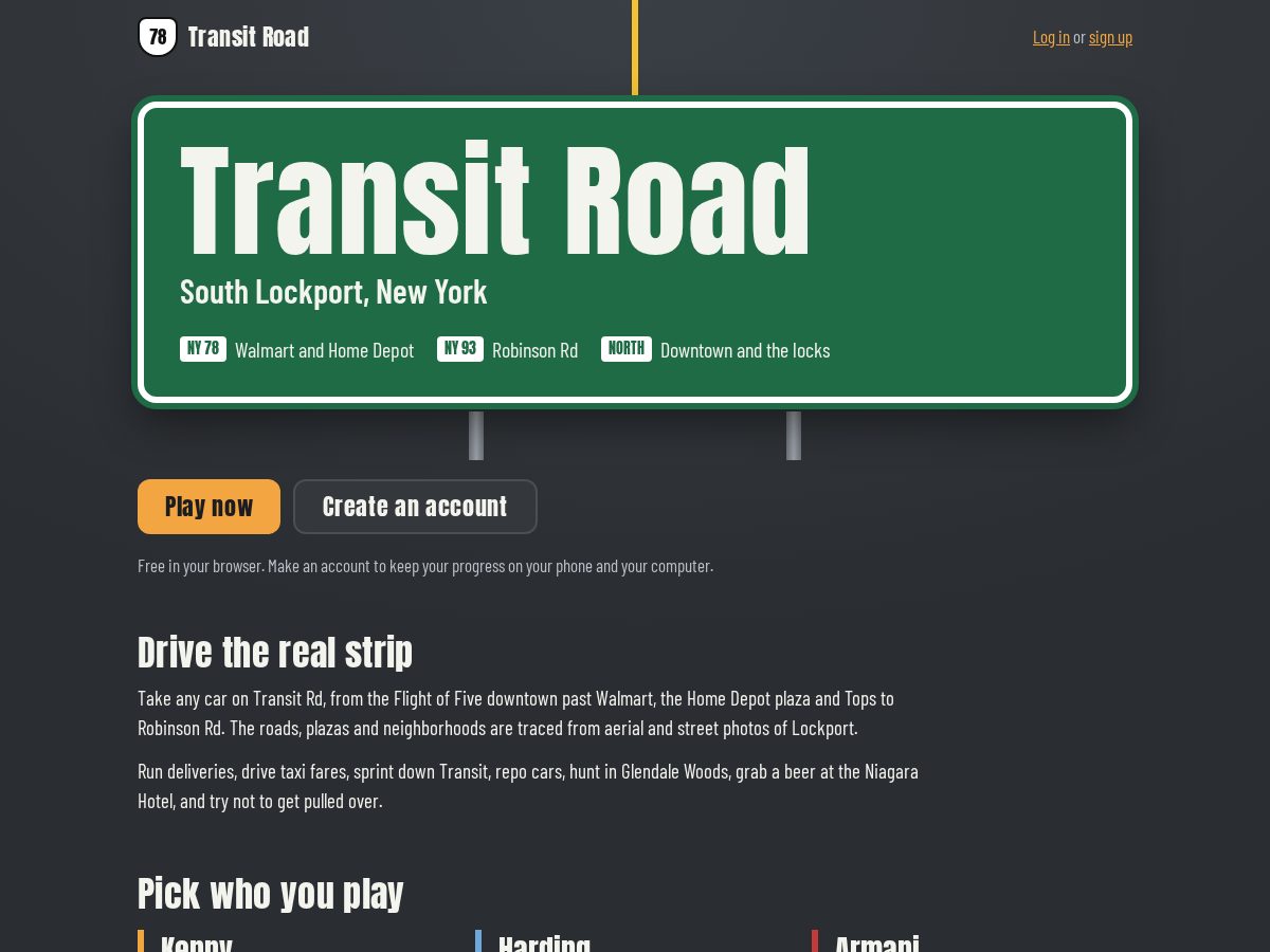 Landing-page snapshot of gtalockport.dev