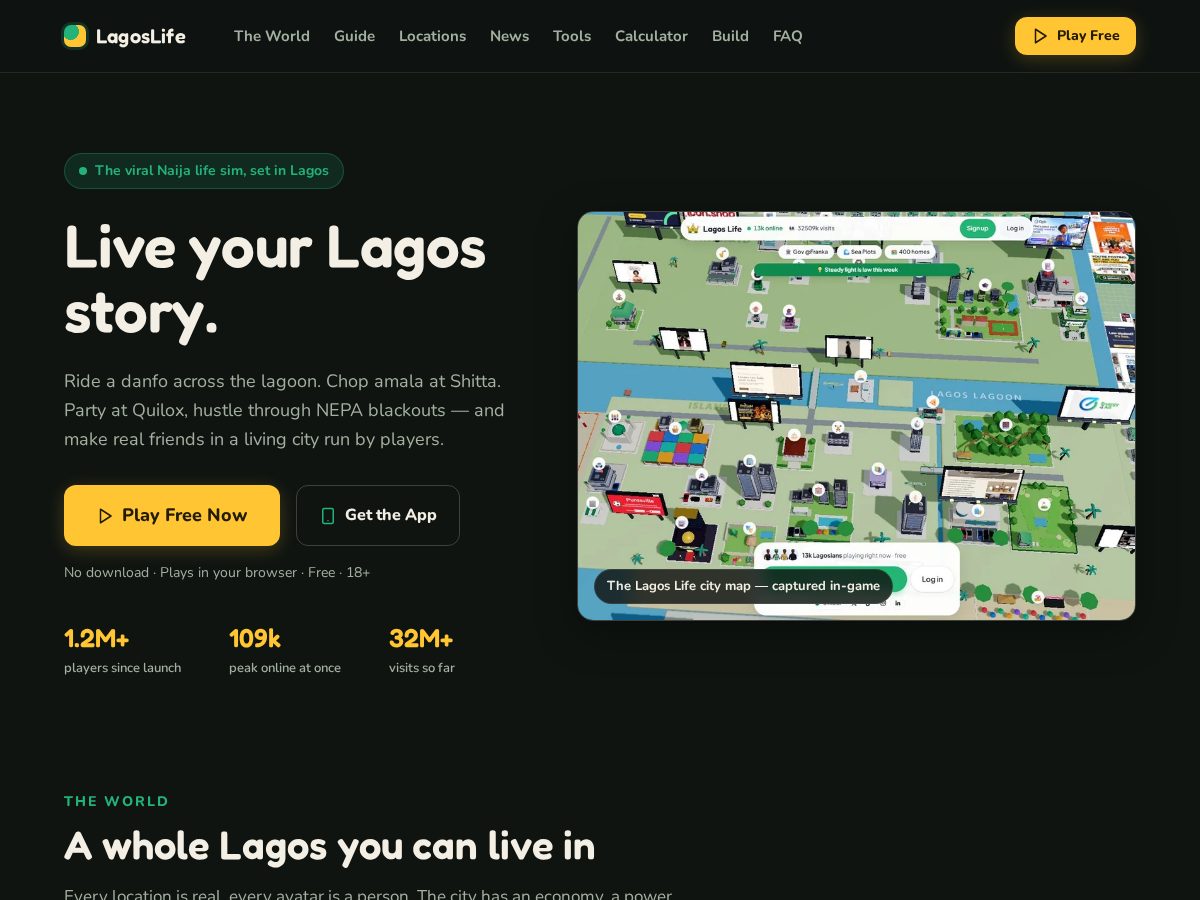 Landing-page snapshot of lagos-life.xyz
