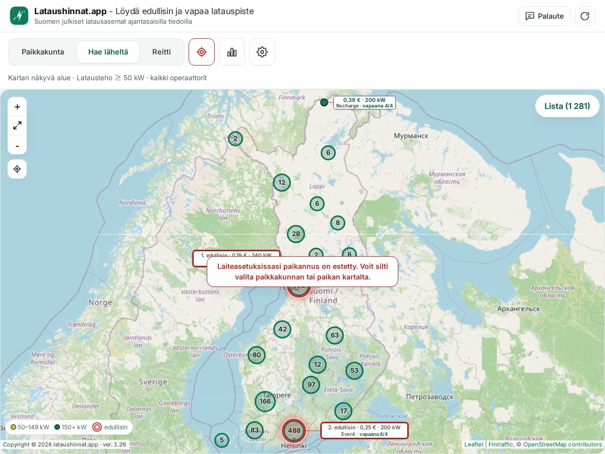 Landing-page snapshot of lataushinnat.app