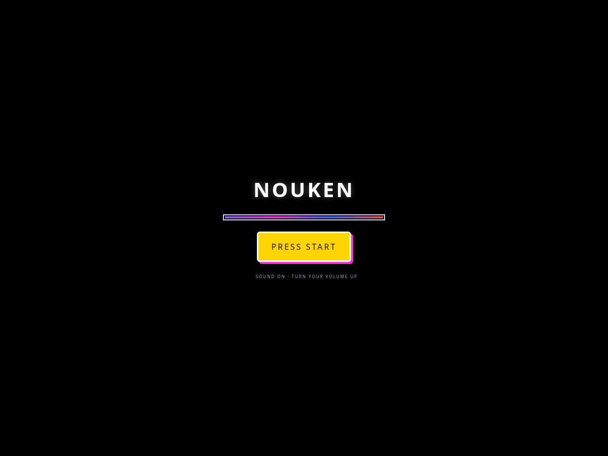 Landing-page snapshot of nouken.fun
