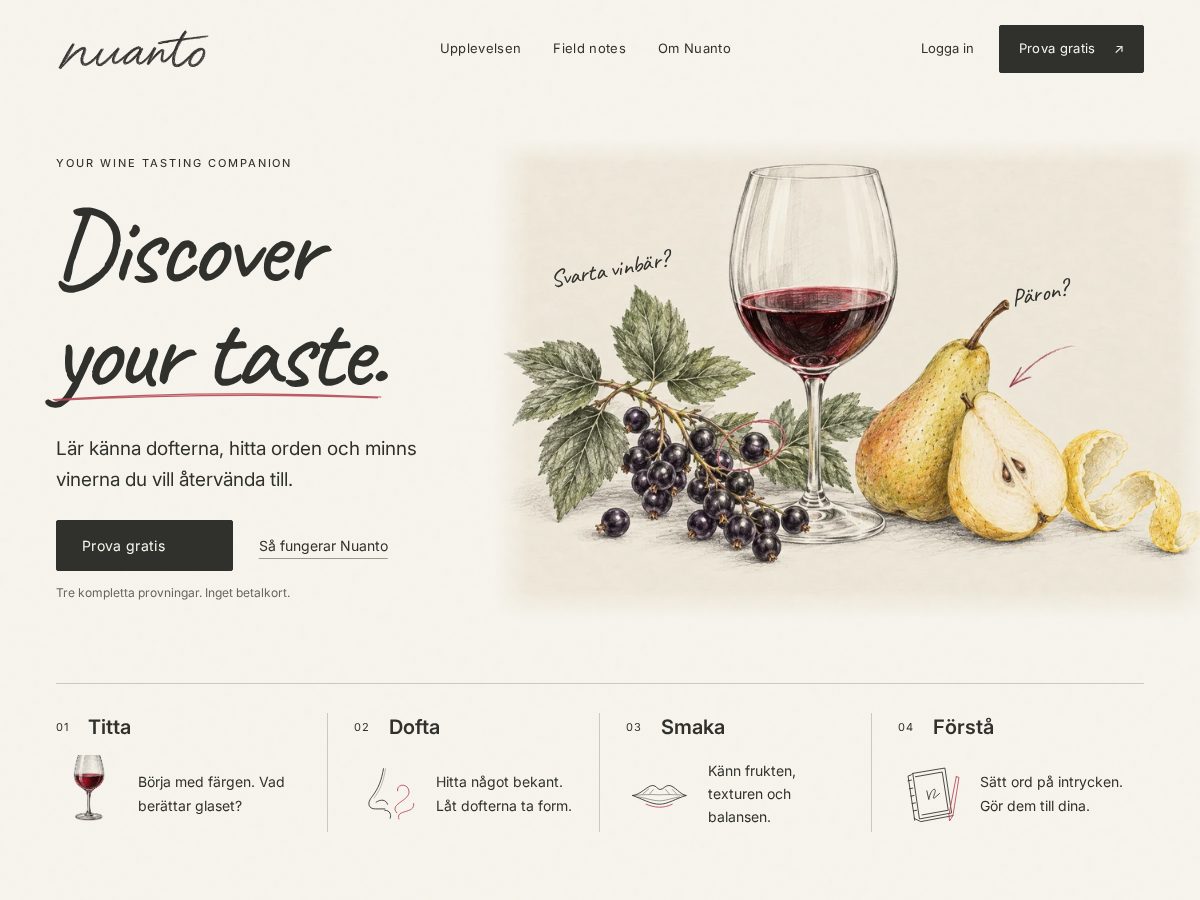 Landing-page snapshot of nuanto.app