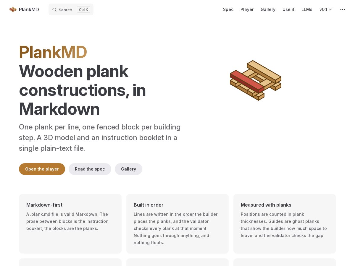 Landing-page snapshot of plankmd.org