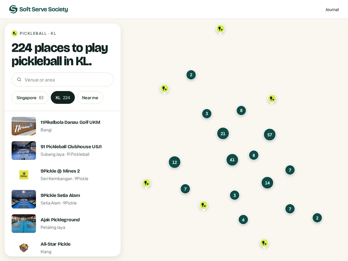Landing-page snapshot of softserve.club