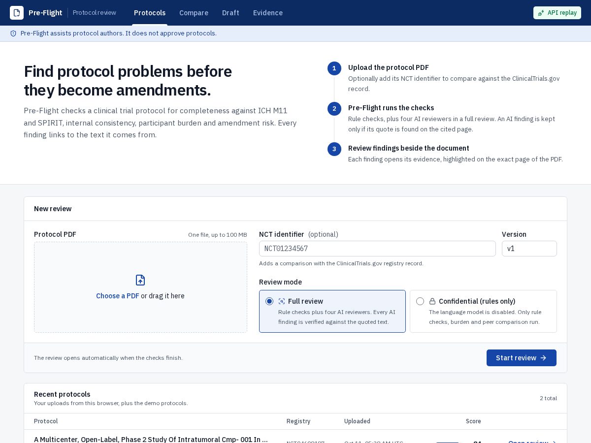 Landing-page snapshot of trialwright.tech