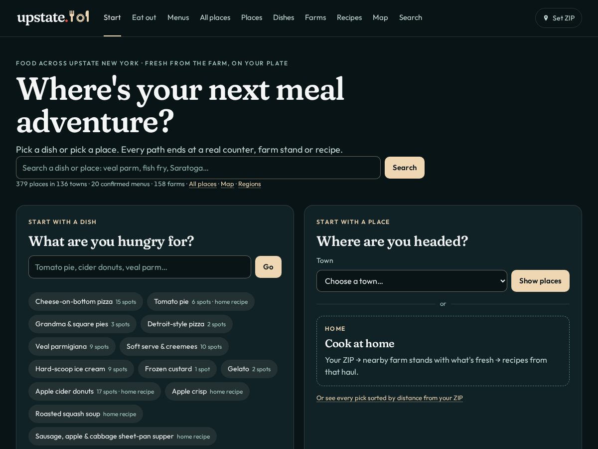 Landing-page snapshot of upstate.lol