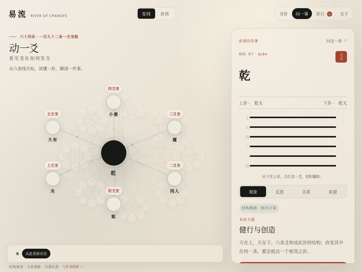 Landing-page snapshot of yiliu.ink