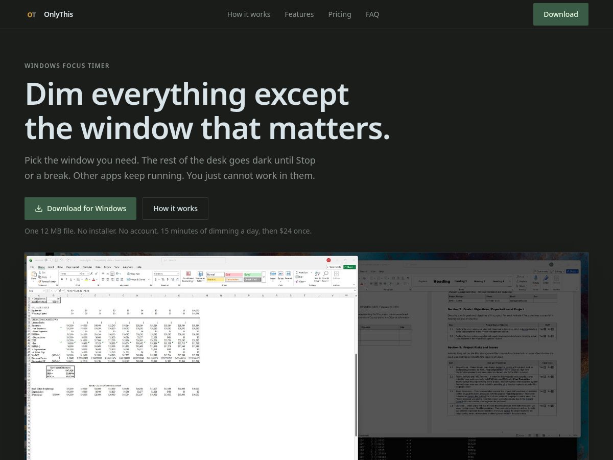 Landing-page snapshot of getonlythis.com
