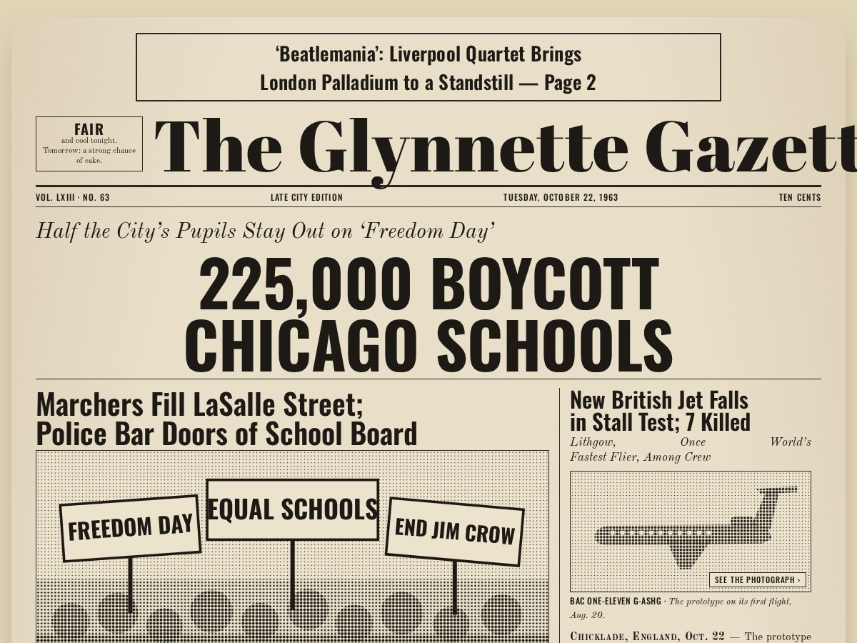 Landing-page snapshot of glynnette.com