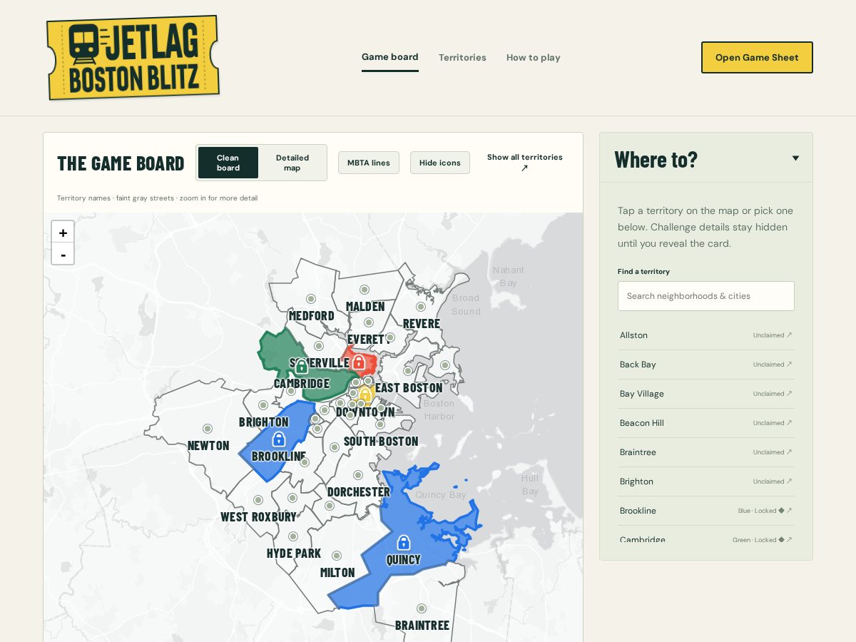 Landing-page snapshot of jetlagboston.com