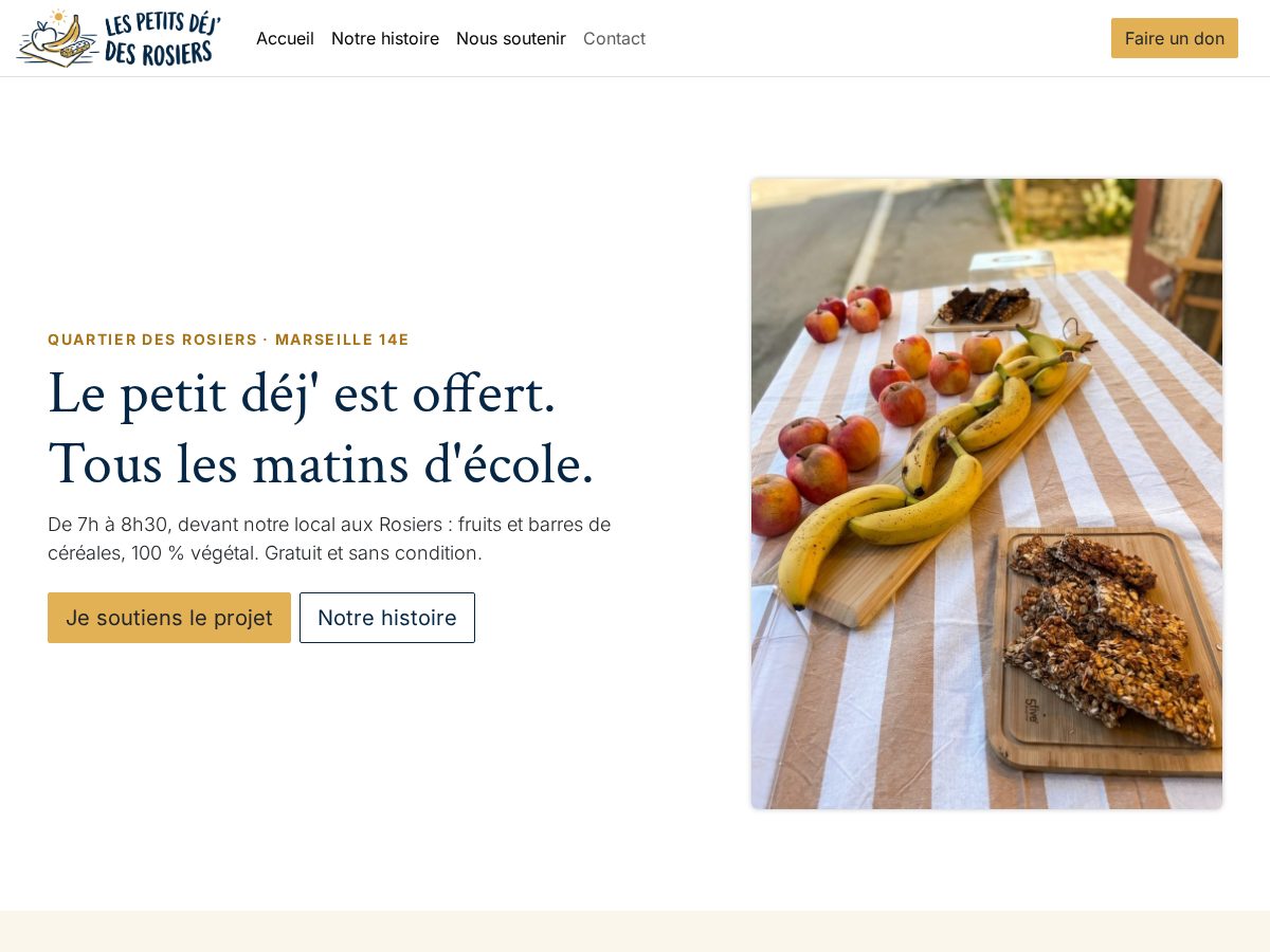 Landing-page snapshot of lespetitsdejs.com