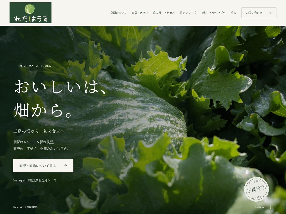 Landing-page snapshot of lettuhouse.com