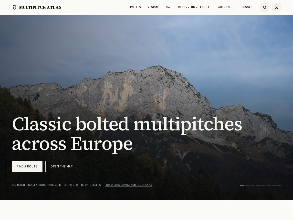 Landing-page snapshot of multipitchatlas.com