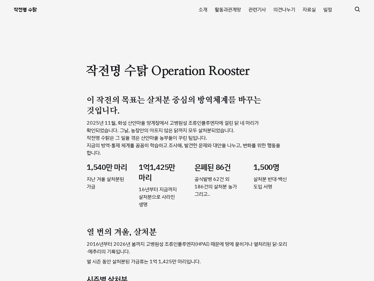 Landing-page snapshot of op-rooster.com