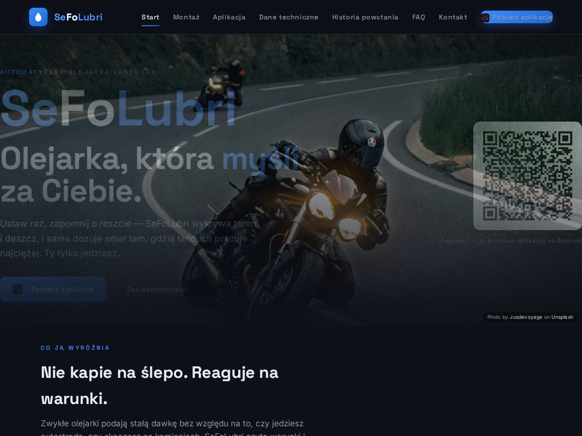 Landing-page snapshot of sefolubri.com