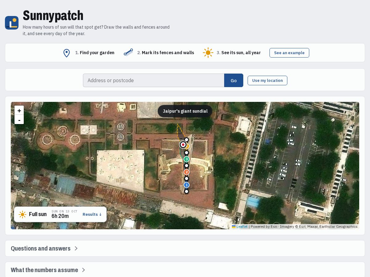 Landing-page snapshot of sunnypatch.app