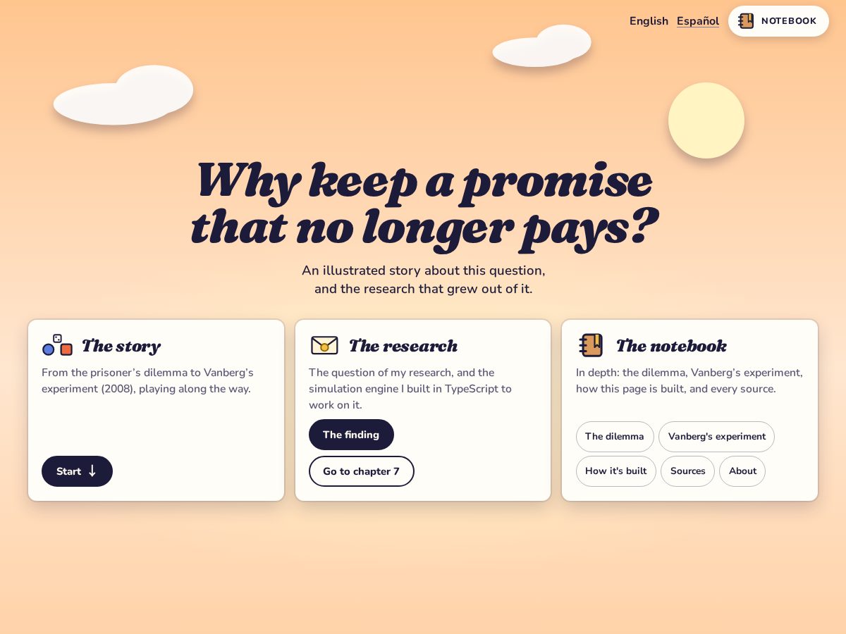 Landing-page snapshot of whykeepapromise.org