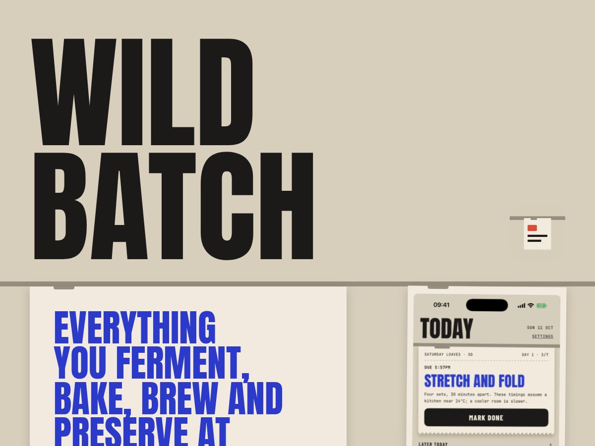 Landing-page snapshot of wildbatch.app