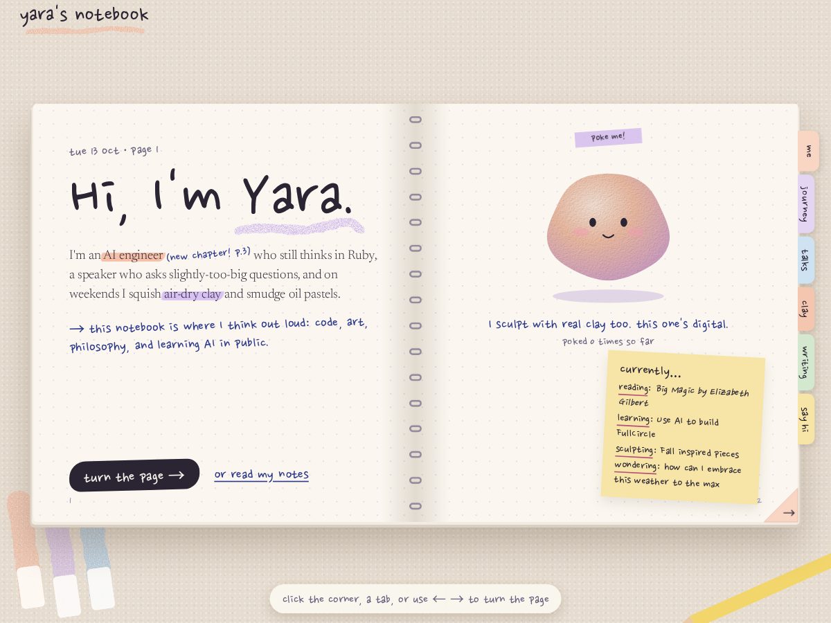 Landing-page snapshot of yaradebian.com