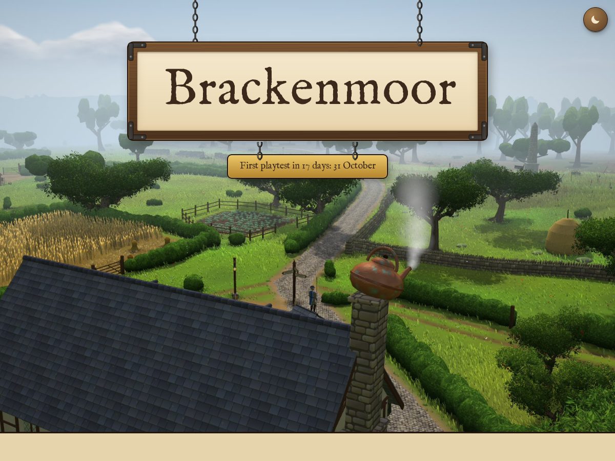 Landing-page snapshot of brackenmoor.org