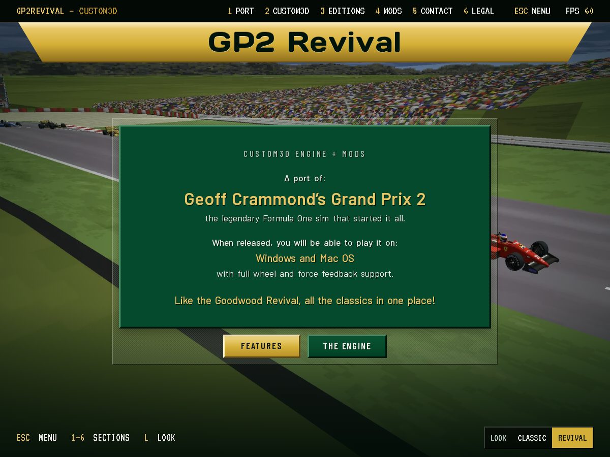Landing-page snapshot of gp2rev.com
