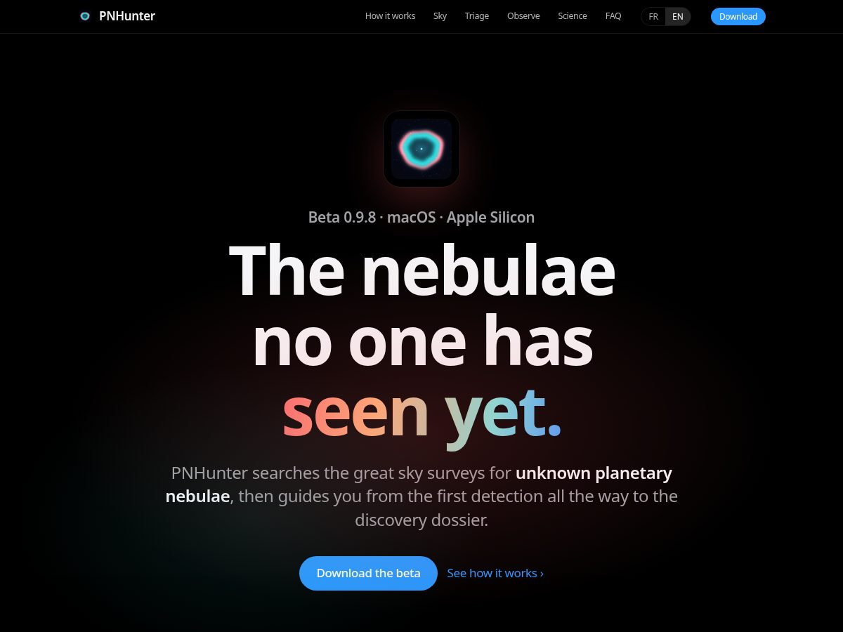 Landing-page snapshot of pnhunters.org