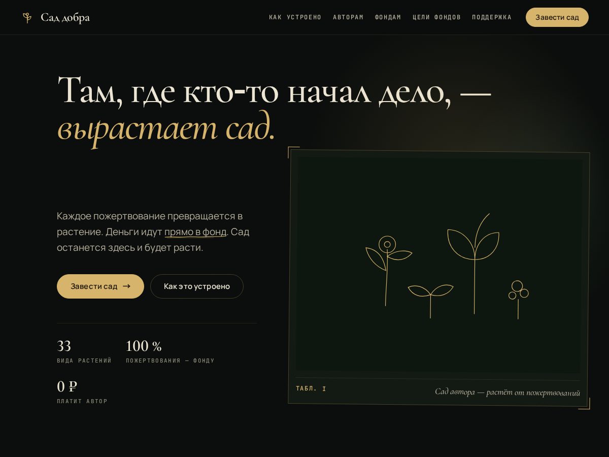 Landing-page snapshot of saddobra.online