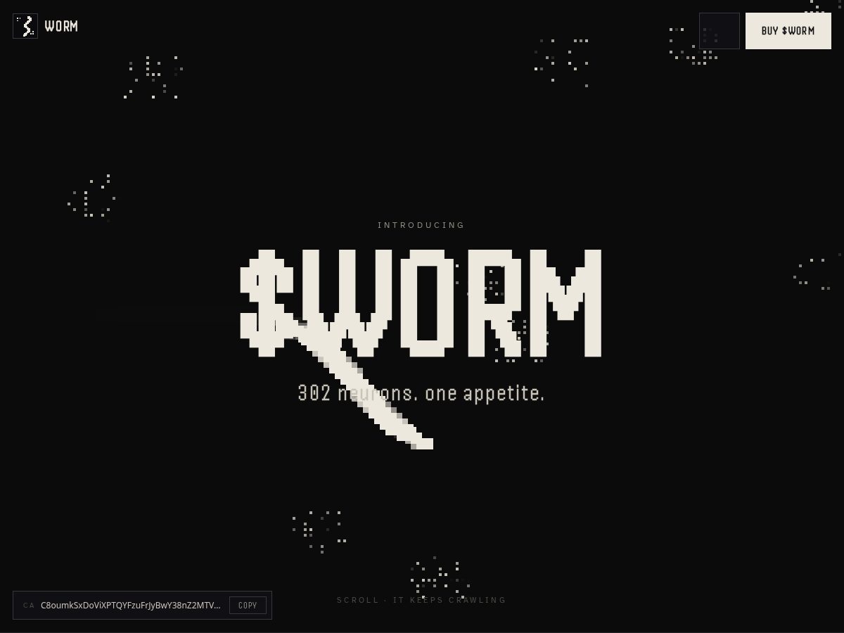 Landing-page snapshot of wormwiki.lol