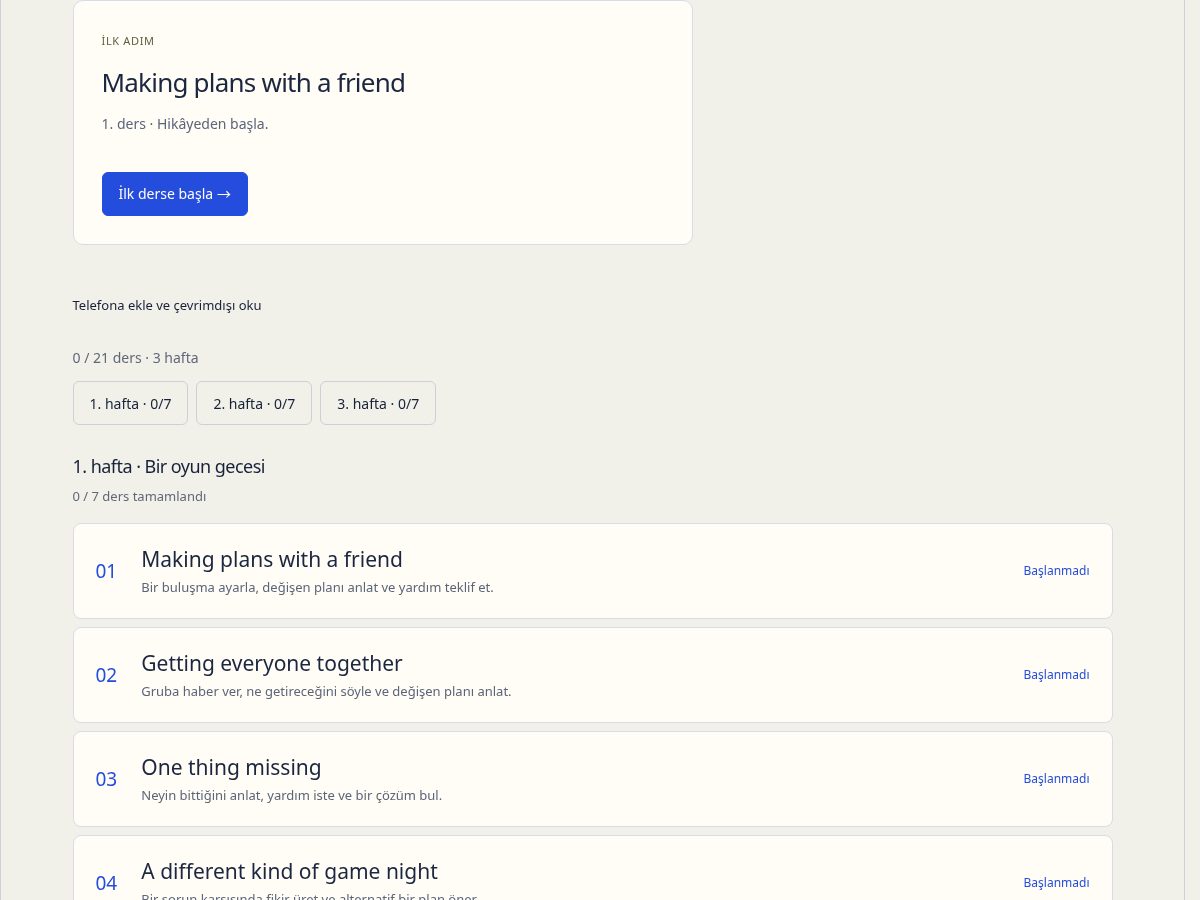 Landing-page snapshot of hikayeli.com
