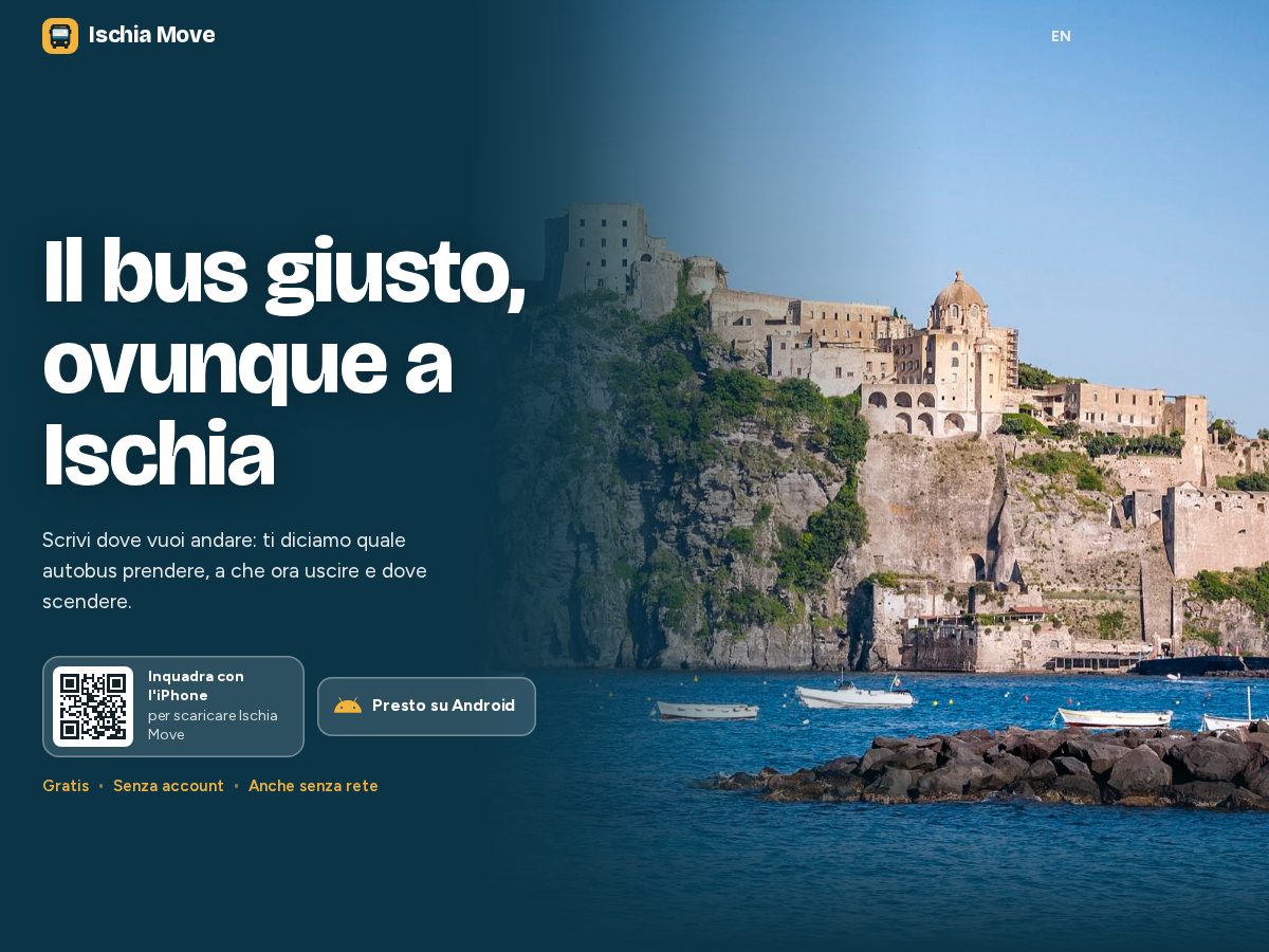 Landing-page snapshot of ischiamove.com