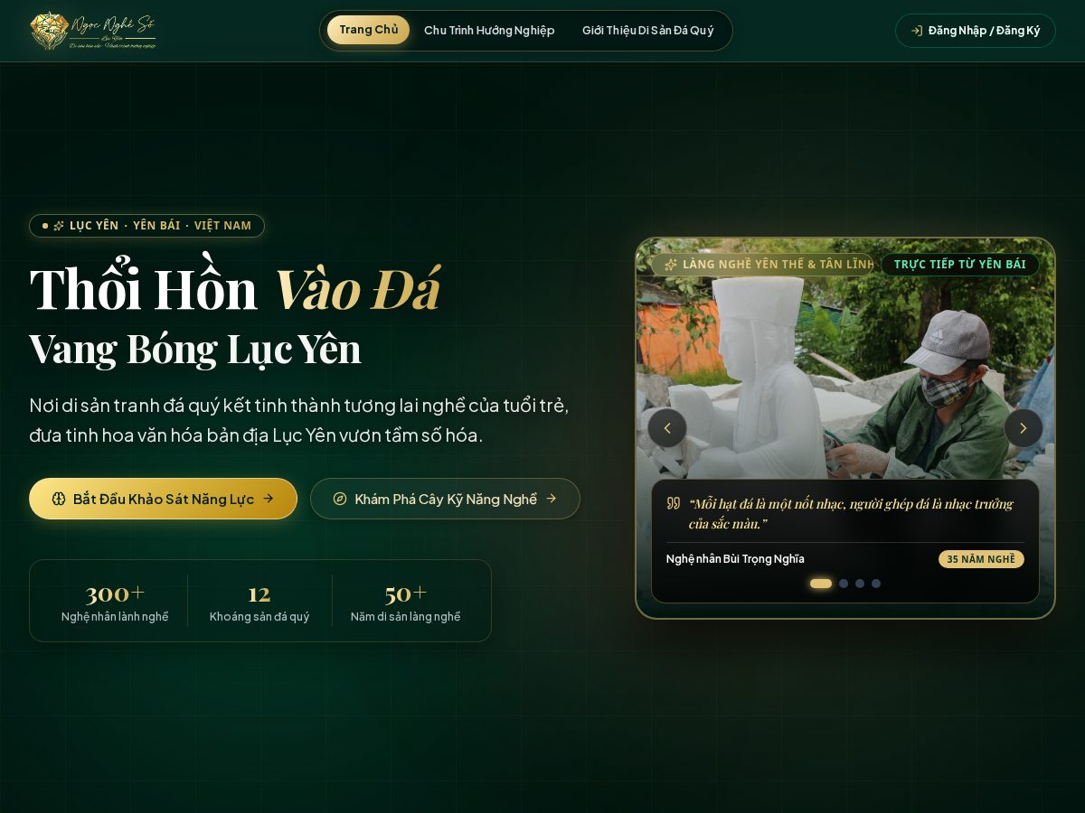 Landing-page snapshot of ngocngheso.site