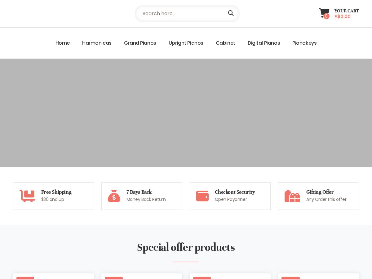 Landing-page snapshot of pianostoolset.com