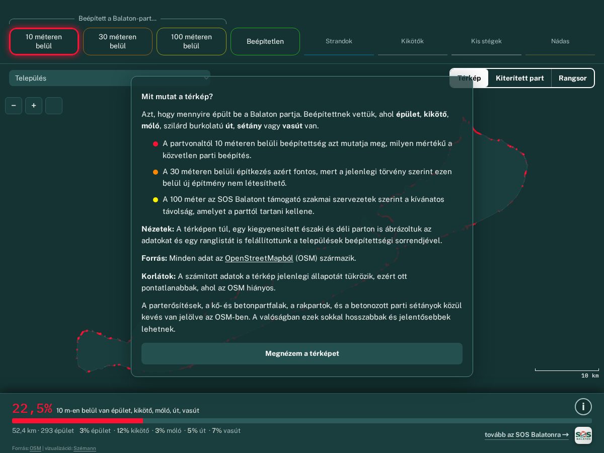 Landing-page snapshot of sosbalaton.app