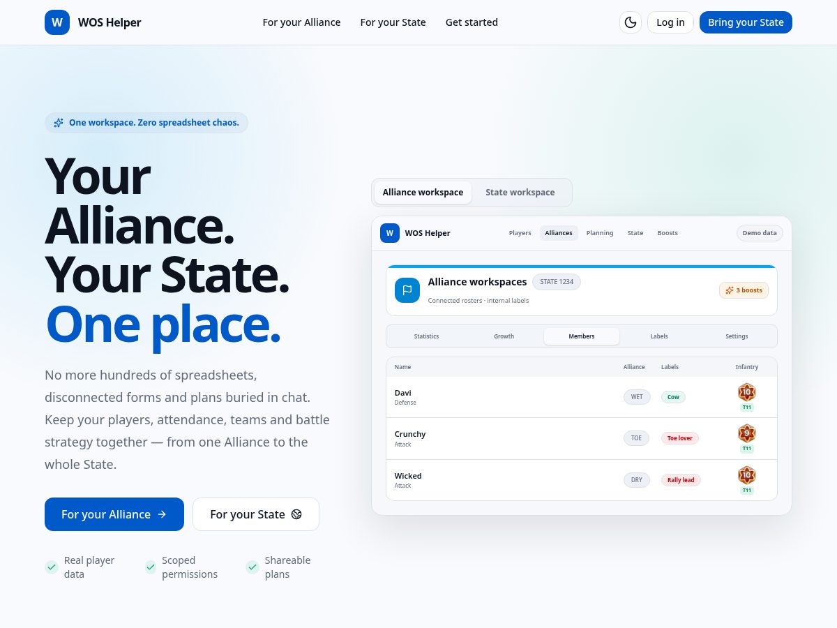 Landing-page snapshot of woshelper.com